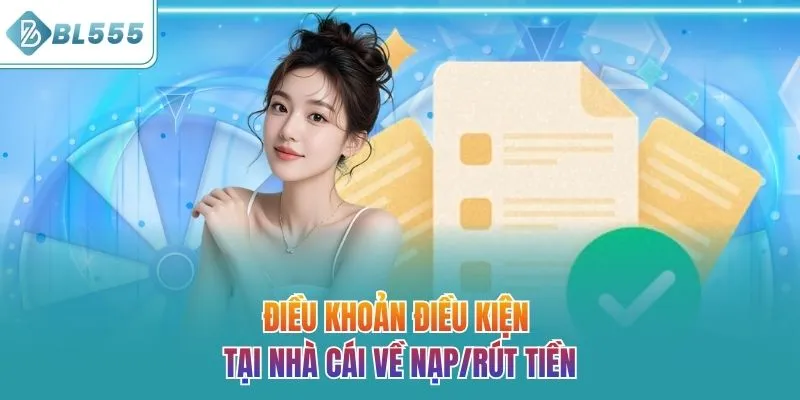 Điều khoản điều kiện tại nhà cái về nạp/rút tiền